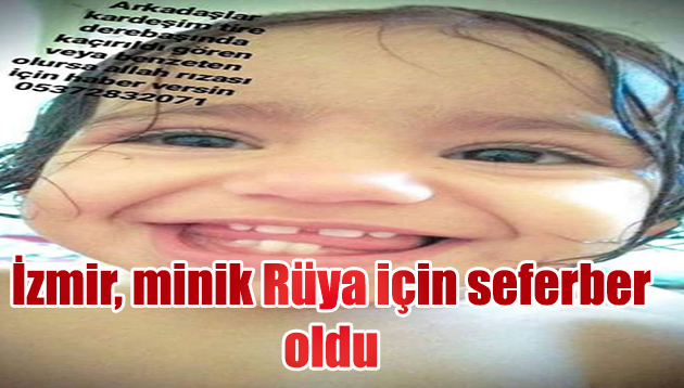 İzmir, minik Rüya için seferber oldu