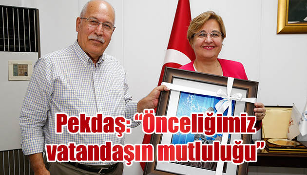 Pekdaş: “Önceliğimiz hemşehrilerimizin mutluluğu”