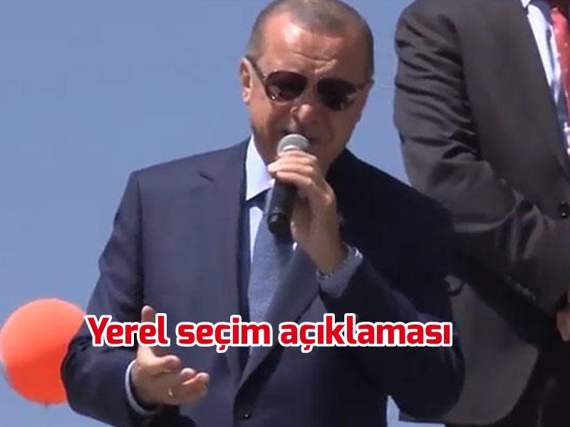 Yerel seçim açıklaması