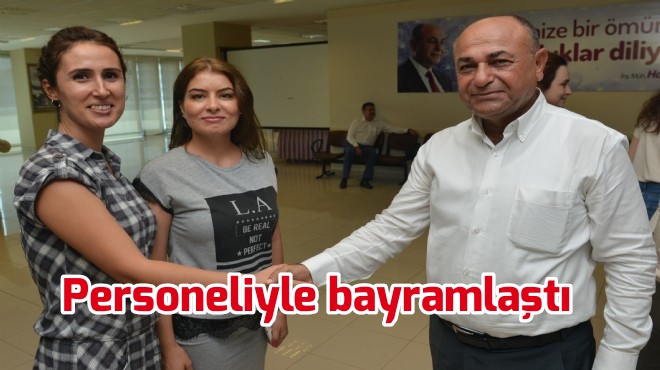 Çiğli belediyesi bayramlaştı