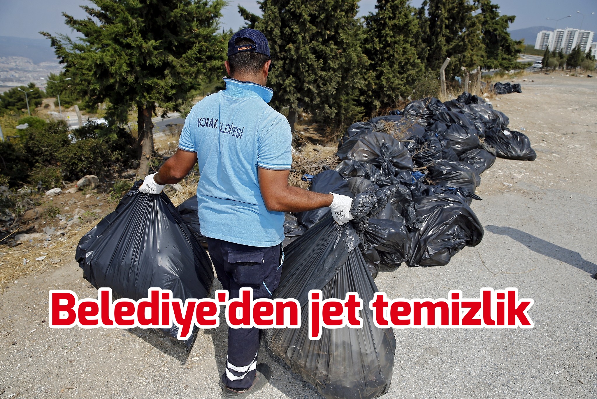 Belediyeden jet temizlik