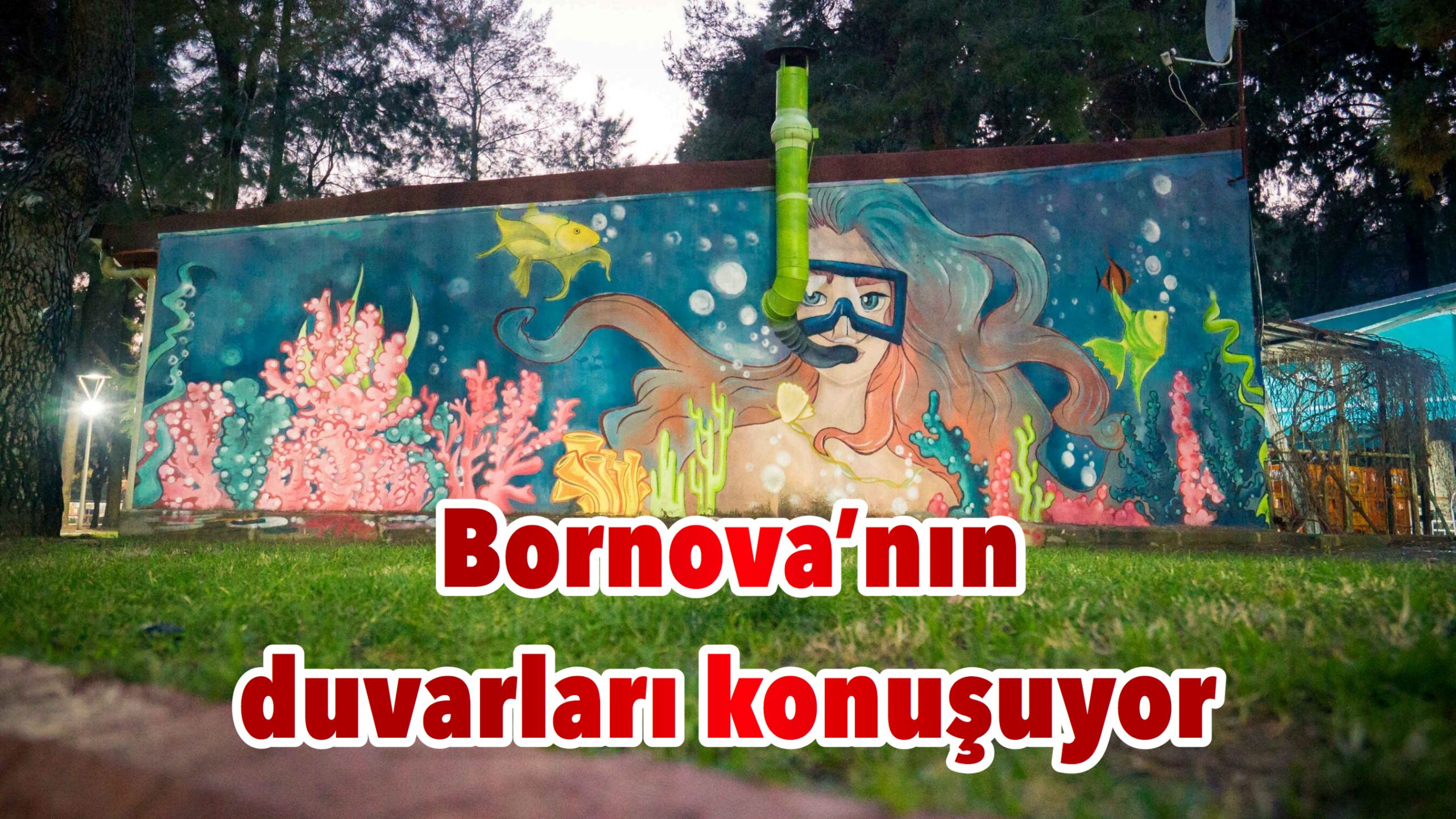 Bornova’nın duvarları konuşuyor