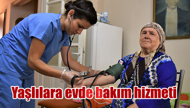 Bornova’da yaş almış büyüklere özel hizmet