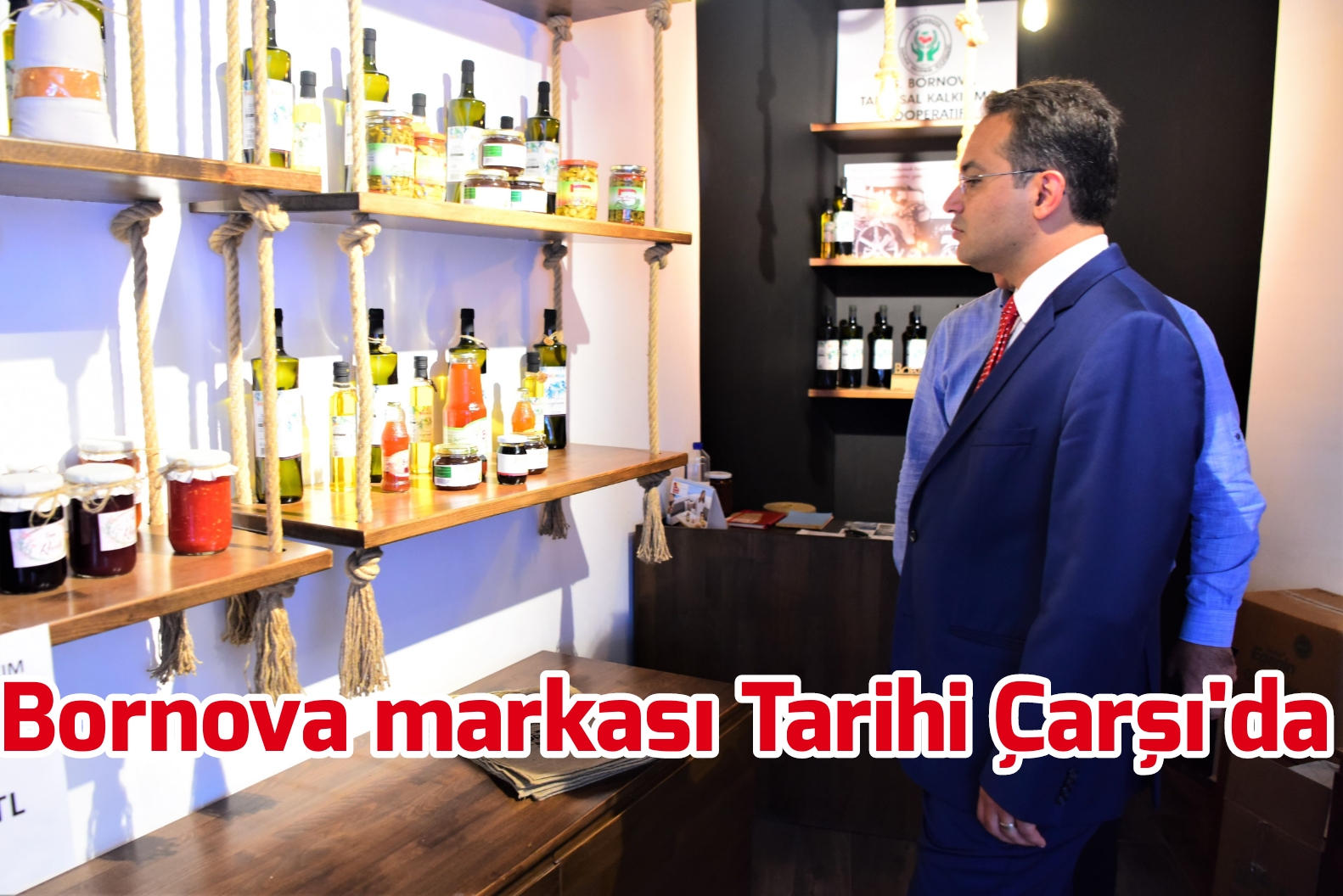 Bornova Markası Tarihi Çarşı’da