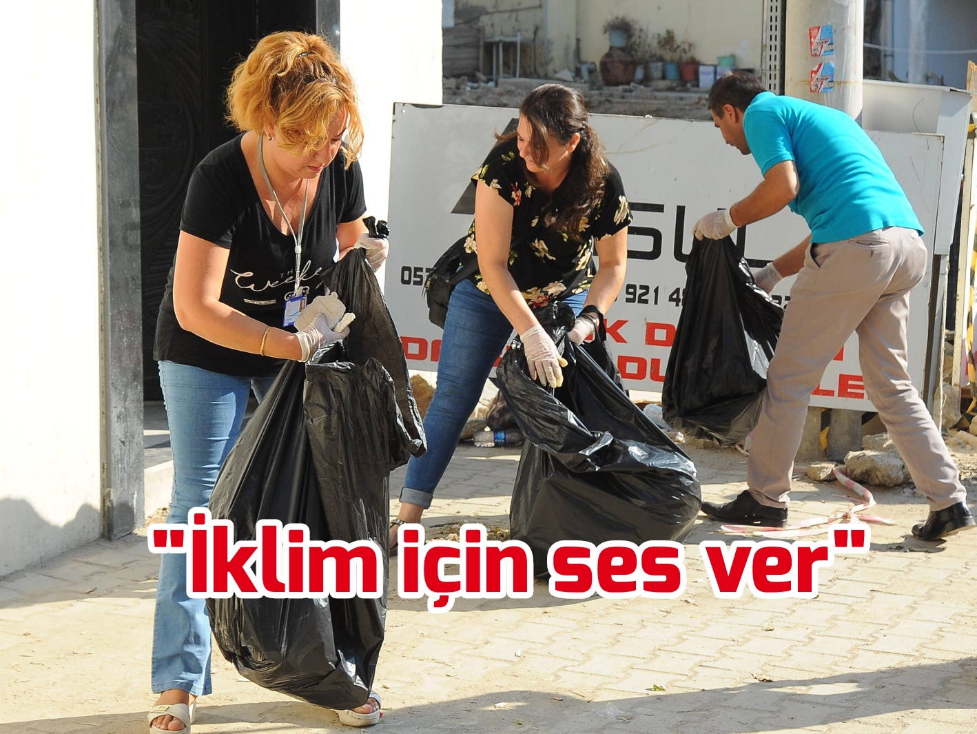 “İklim için ses ver”