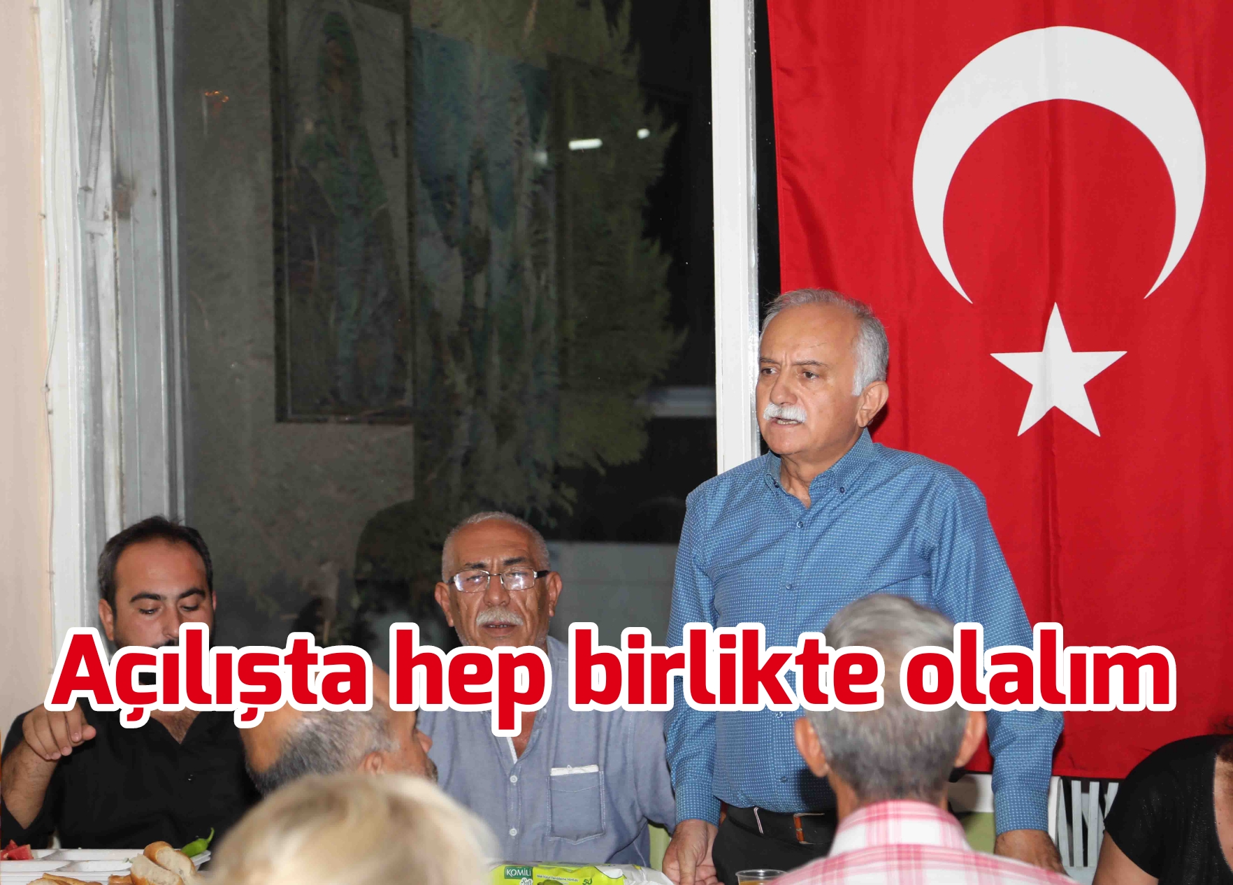 BAŞKAN KARABAĞ, “AÇILIŞTA HEP BİRLİKTE OLALIM”