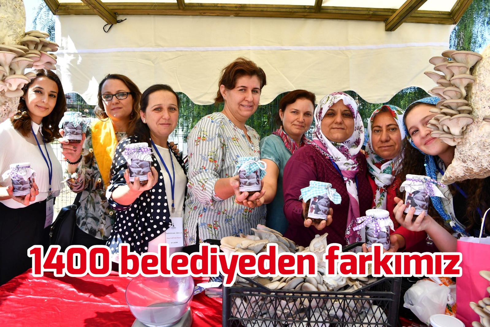 1400 belediyeden farkımız…