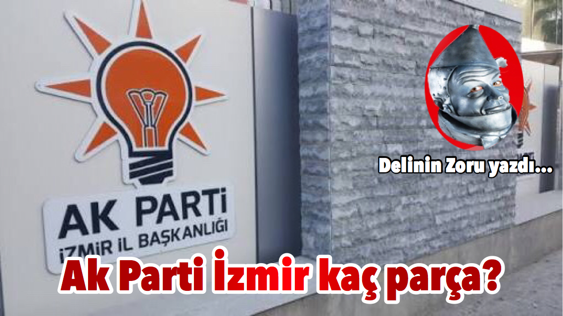 Ak Parti İzmir kaç parça?