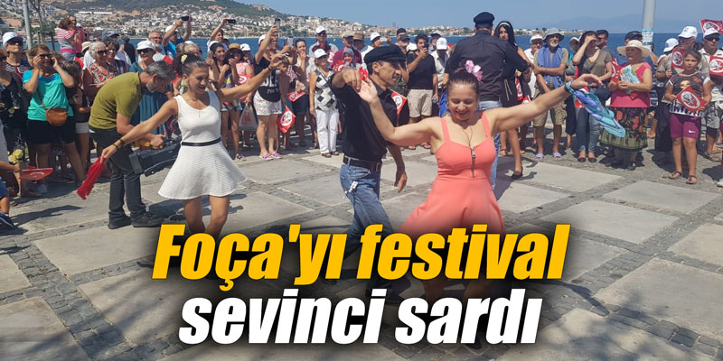 Foça’yı festival heyecanı sardı