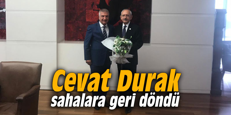 Cevat Durak sahalara geri döndü