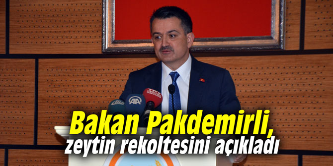 Bakan Pakdemirli: “Dünyayı doyuran dünyanın lideri olacak”