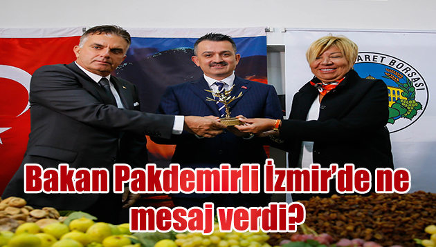 “Tarımda milli markamız olması lazım”