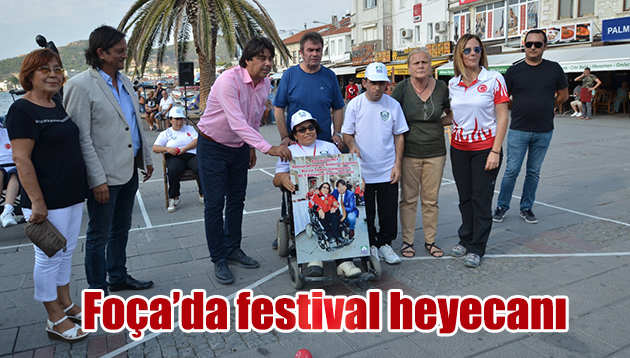 Foça’da festival heyecanı