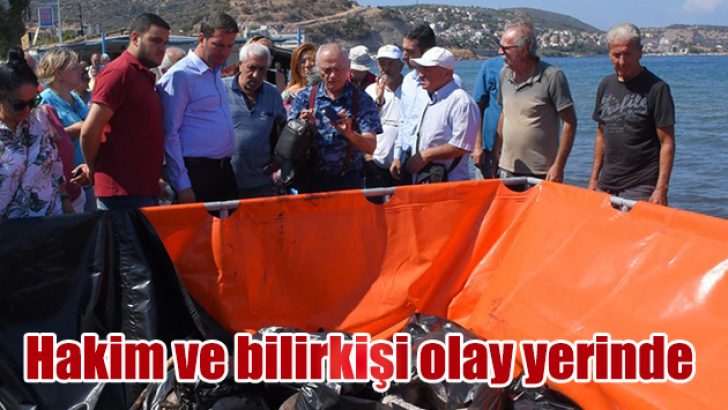 Hakim ve bilirkişi olay yerinde