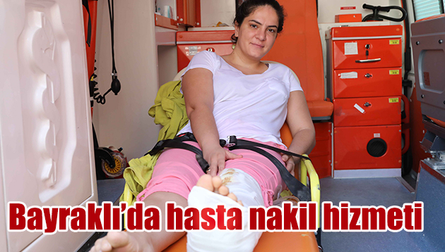 Bayraklı’da hasta nakil hizmeti