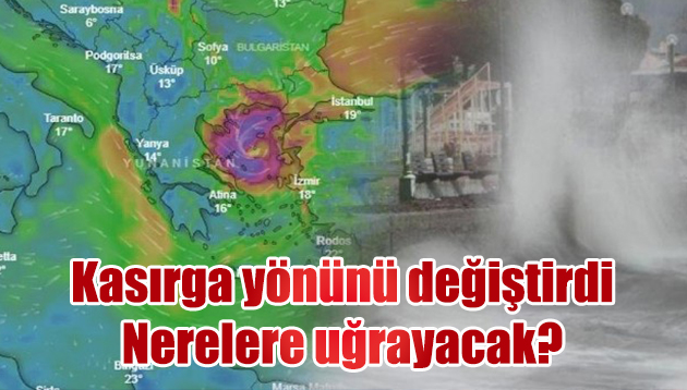 Kasırga güzergahı