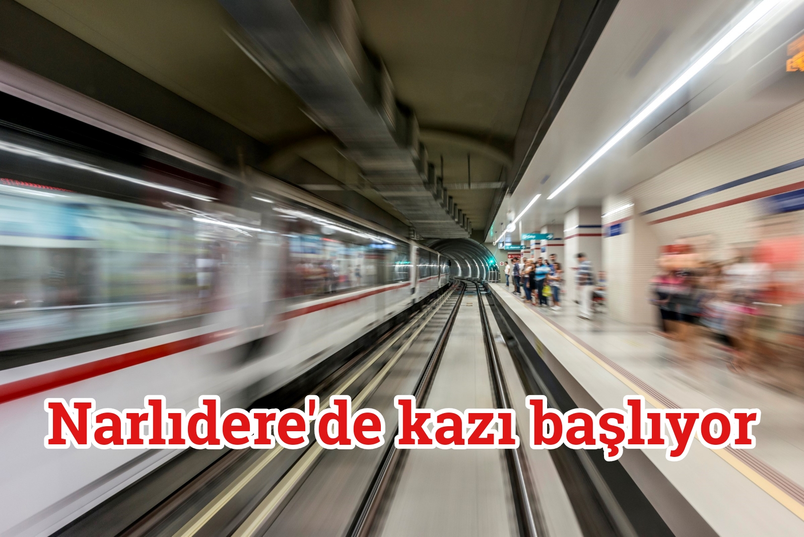 Narlıdere İstasyonu’nda kazı başlıyor