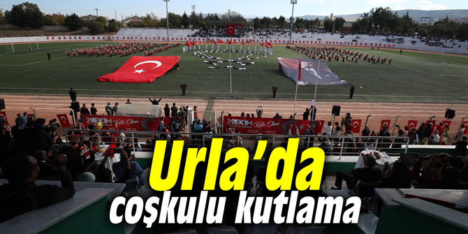 Urla’da coşkulu kutlama