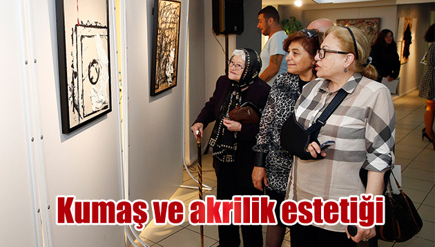 Kumaş ve akrilik estetiği