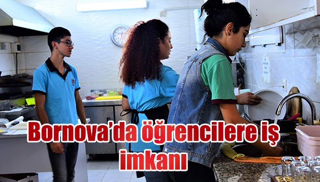 Bornova’da öğrencilere iş imkanı