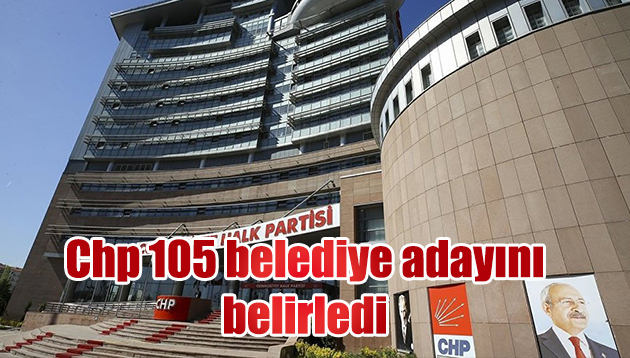 İşte Chp’nin yeni adayları