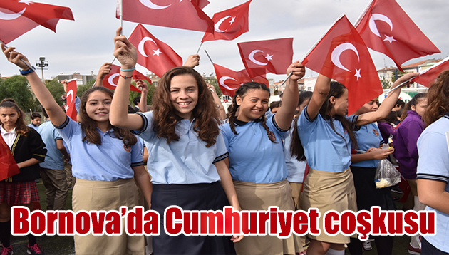 Bornova’da Cumhuriyet coşkusu