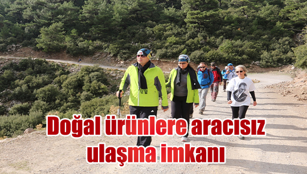 Doğal ürünlere aracısız ulaşma imkanı