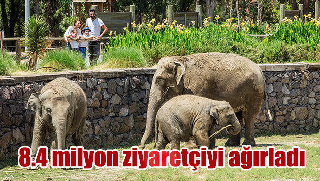 8.4 milyon ziyaretçiyi ağırladı