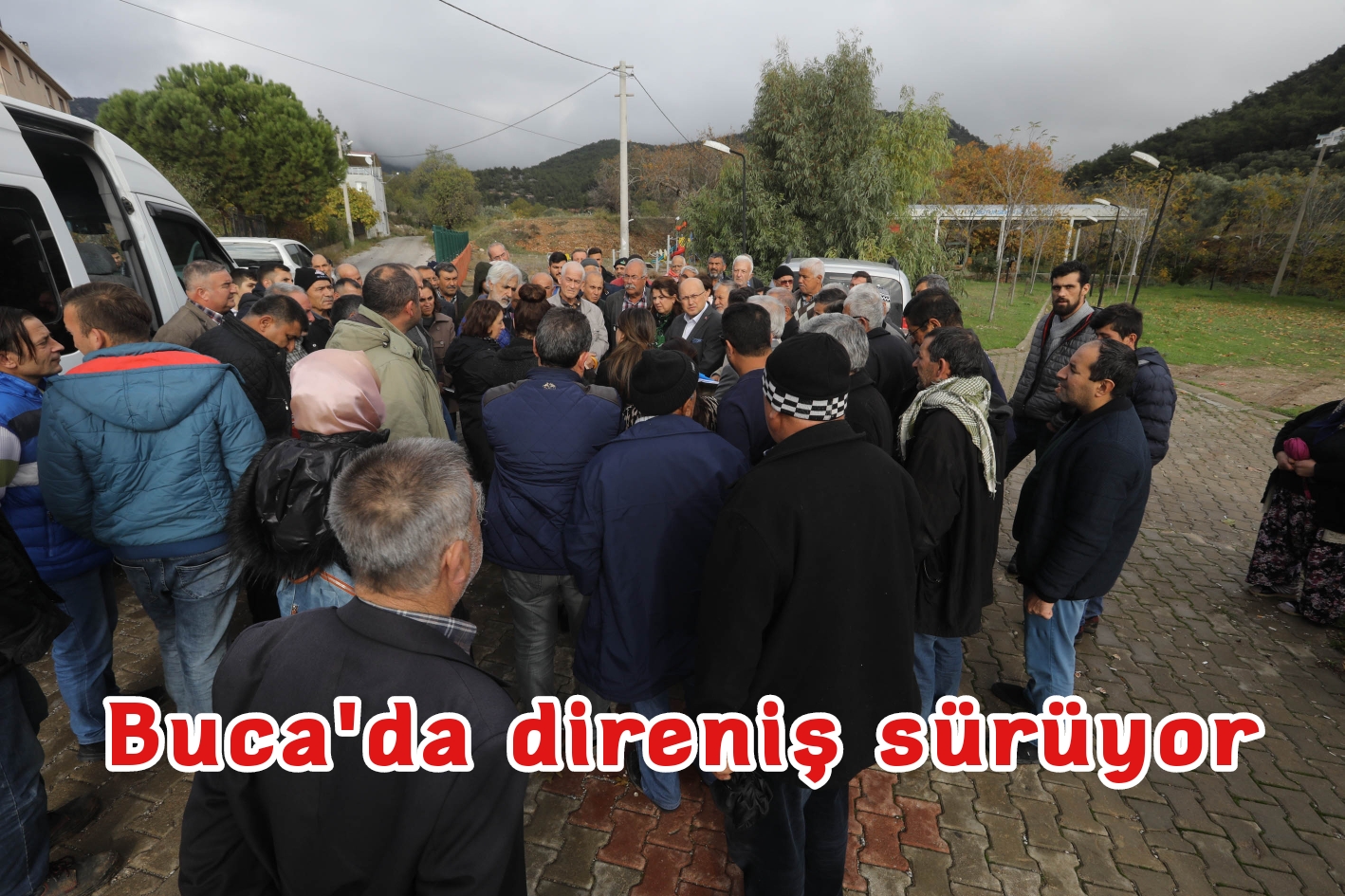 Buca’da Taş Ocağına Karşı Direniş Sürüyor