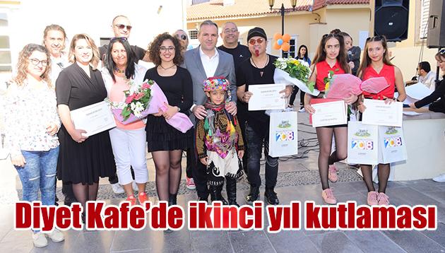 Diyet Kafe’de ikinci yıl kutlaması