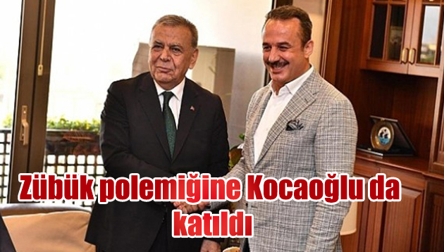 Zübük polemiğine Kocaoğlu da katıldı