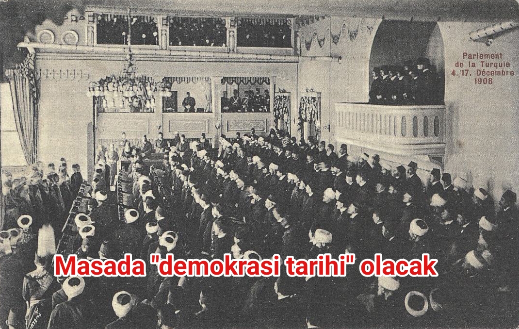 Masada “demokrasi tarihi” olacak