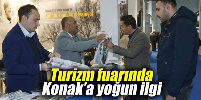 Turizm fuarında Konak’a yoğun ilgi