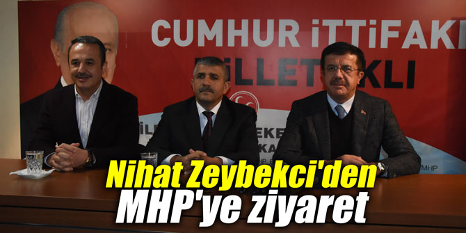 Nihat Zeybekci’den MHP’ye ziyaret