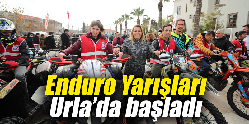 Enduro Yarışları Urla’da başladı