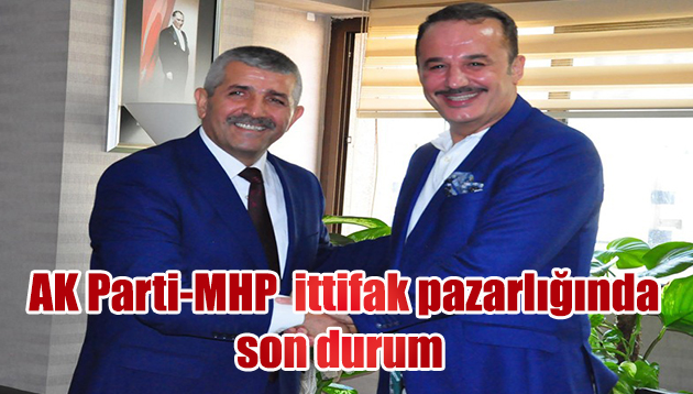 AK Parti-MHP kanadında ittifak pazarlığı