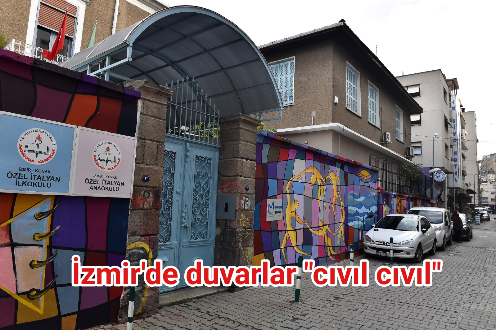 İzmir’de duvarlar “cıvıl cıvıl”