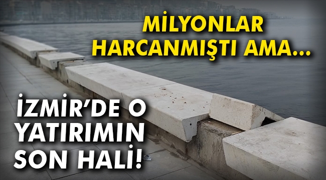 İzmir’de milyonluk yatırımın son hali