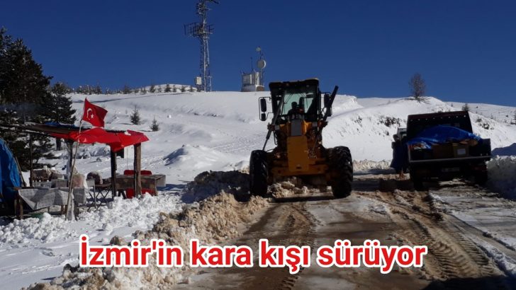 İzmir’in kara kışı sürüyor