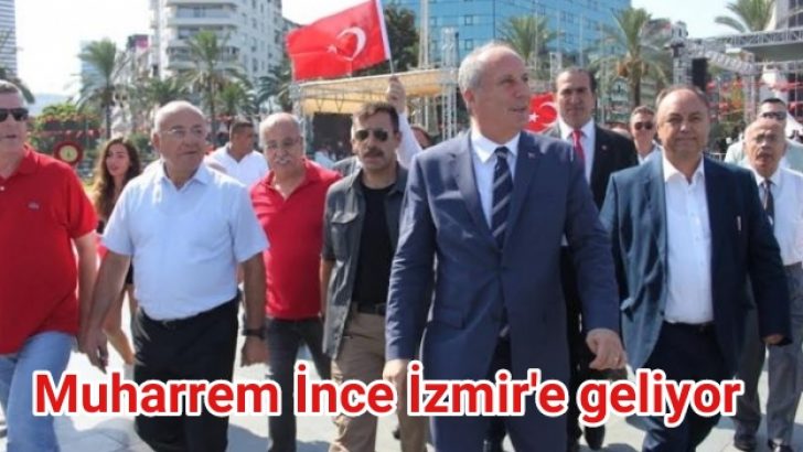 İzmir’e geliyor