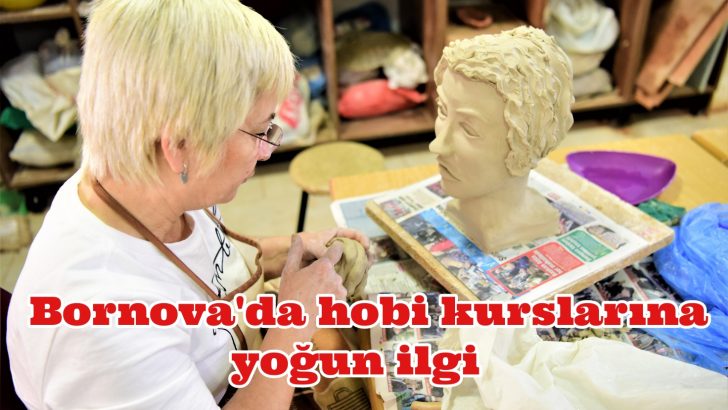 Bornova’da hobi kurslarına yoğun ilgi
