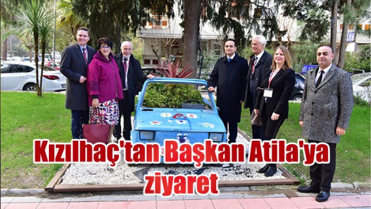 Kızılhaç’tan Başkan Atila’ya ziyaret