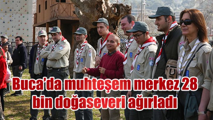 Doğanın içinde muhteşem merkez 28 bin doğaseveri ağırladı