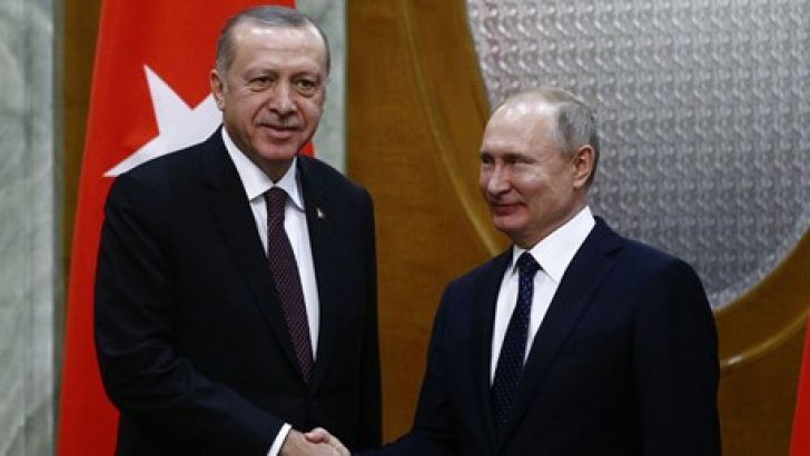 Erdoğan, Soçi’de Putin ile ikili görüşme yaptı
