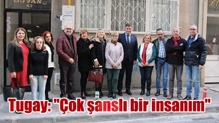 Tugay: “Çok şanslı bir insanım”