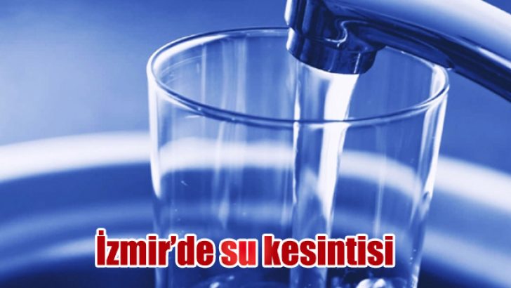 Bornova’nın iki mahallesinde su kesintisi