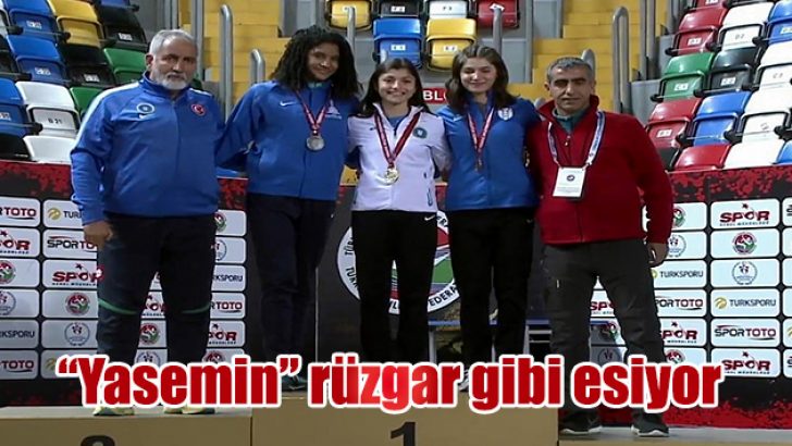 “Yasemin” rüzgar gibi esiyor
