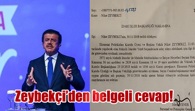 Zeybekçi’den İyi Parti’ye jet yanıt!