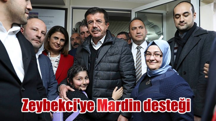 Zeybekci’ye Mardinli desteği