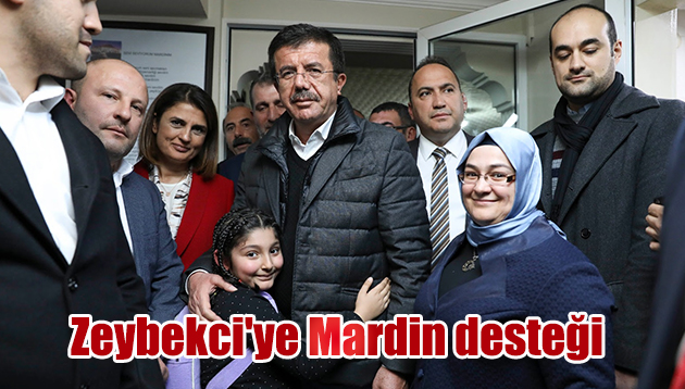 Zeybekci’ye Mardinli desteği